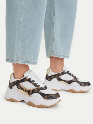 Sneakersy Guess FLPHAR FAL12 Biały