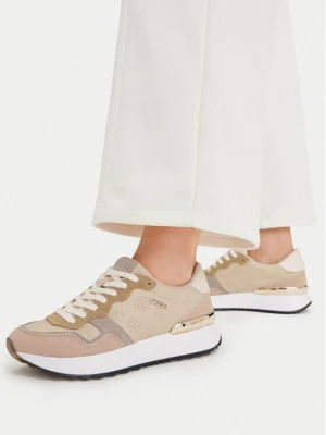 Sneakersy Guess FLPVN5 FAB12 Beżowy