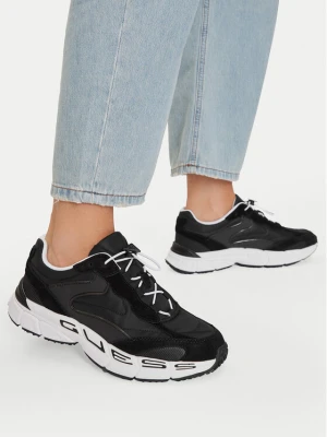 Sneakersy Guess FLTBRZ LEA12 Czarny