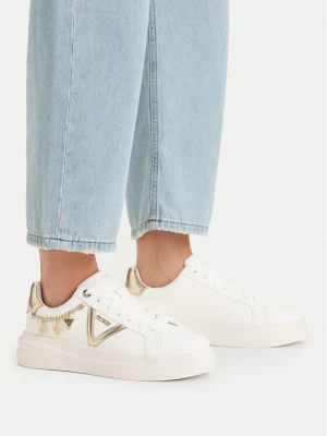 Sneakersy Guess FLTBTT LEA12 Biały