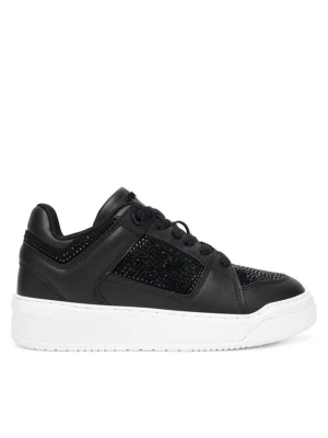 Sneakersy Guess FLTDL2 LEA12 Czarny