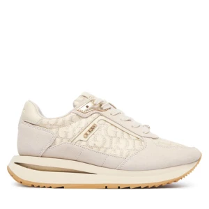 Sneakersy Guess FLTEG5 LEA12 Kremowy