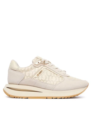 Sneakersy Guess FLTEG5 LEA12 Kremowy