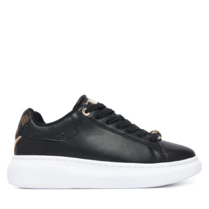 Sneakersy Guess FLTFRE LEA12 Czarny