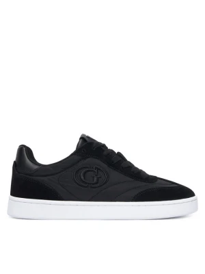 Sneakersy Guess FLTJAC LEA12 Czarny