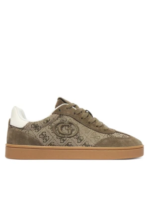 Sneakersy Guess FLTJAC LEA12 Khaki