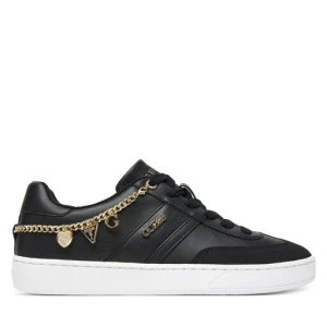 Sneakersy Guess FLTNAO LEA12 Czarny
