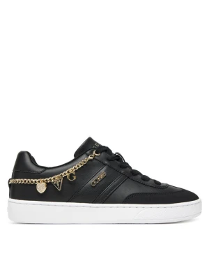 Sneakersy Guess FLTNAO LEA12 Czarny