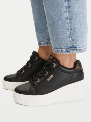 Sneakersy Guess FLTRZY ELE12 Czarny