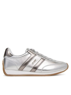 Sneakersy Guess FLTSAP LEM12 Srebrny
