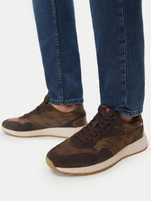 Sneakersy Guess FMPARA FAL12 Brązowy