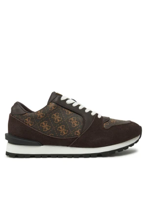 Sneakersy Guess FMPARO ELL12 Brązowy