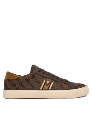 Sneakersy Guess FMPDAV FAL12 Brązowy