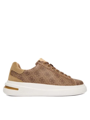 Sneakersy Guess FMPELA FAL12 Brązowy