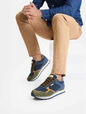 Sneakersy Guess Jeans CWBEO-ETIENNE-01 Granatowy