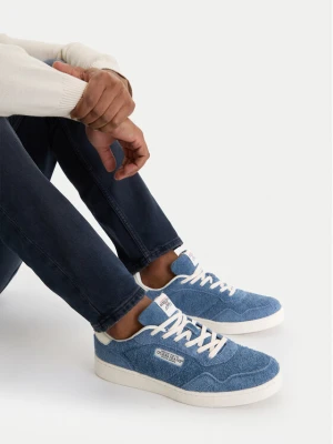 Sneakersy Guess Jeans EO-LUNARI-02 WE Niebieski