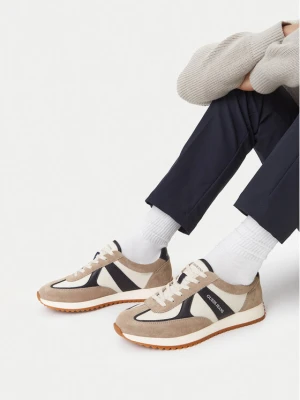 Sneakersy Guess Jeans EO-ORLANDO-01 126AM Beżowy