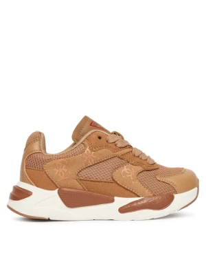 Sneakersy Guess K5BZ49 L0870 Brązowy
