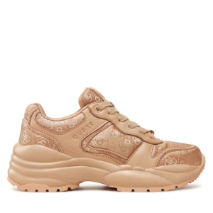 Sneakersy Guess Samnie FLFSAM FAL12 Beżowy