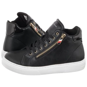 Sneakersy High Top Lace-Up Sneaker T3A9-32317-1434 999 Black (TH541-a) Tommy Hilfiger