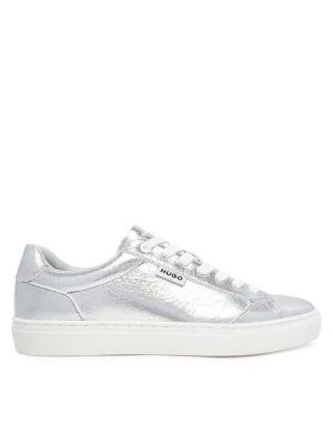 Sneakersy HUGO 50541657 040 Srebrny