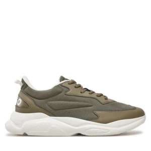 Sneakersy HUGO Leon 50536960 10254074 01 Khaki