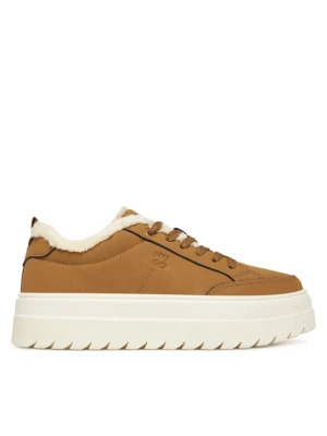 Sneakersy HUGO Lyssa Tenn 50552645 Brązowy