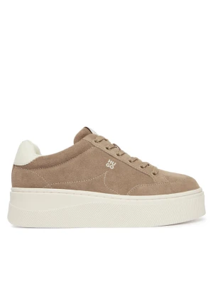 Sneakersy HUGO Lyzz 50563581 Beżowy