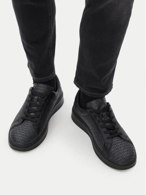 Sneakersy HUGO Neston Tenn 50563582 Czarny