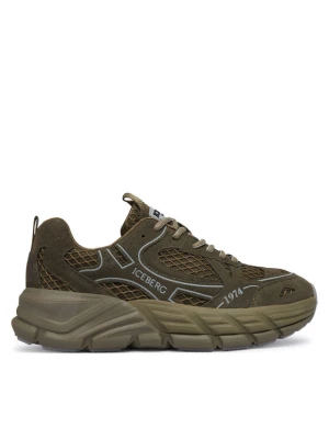 Sneakersy Iceberg IU17060Y Zielony ciemny