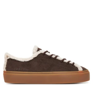 Sneakersy Inuikii Shearling Low 1001.001.0242 Brązowy
