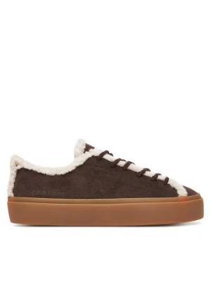 Sneakersy Inuikii Shearling Low 1001.001.0242 Brązowy