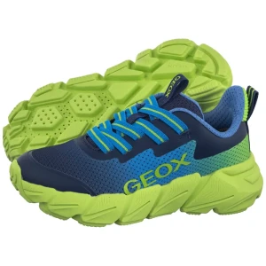 Sneakersy J Flexyper Fast Lt Blue/Lime J46N1A O2A9J C4378 (GE248-b) Geox