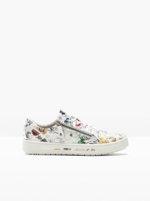 Sneakersy Jana, wygodna tęgość BonPrix biały