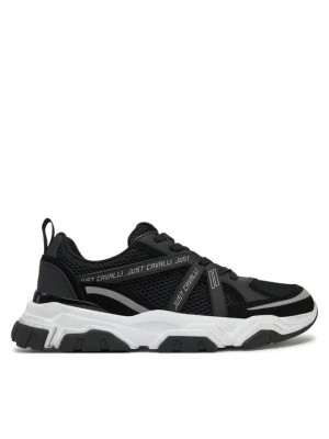 Sneakersy Just Cavalli 78QA3SH5 ZSC48 Czarny