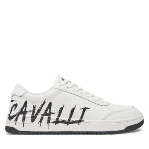 Sneakersy Just Cavalli 78QA3SM5 ZP397 Biały