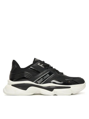Sneakersy Just Cavalli 79QA3SA1 ZSD34 Czarny