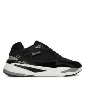 Sneakersy Just Cavalli 79QA3SD2 ZSD38 Czarny