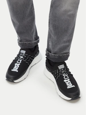 Sneakersy Just Cavalli 80QA3SA0 ZSE69 Czarny