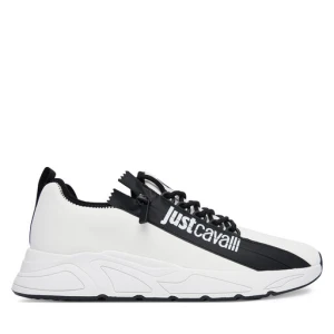 Sneakersy Just Cavalli 80QA3SA2 ZSE70 Biały
