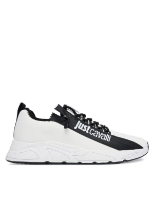 Sneakersy Just Cavalli 80QA3SA2 ZSE70 Biały