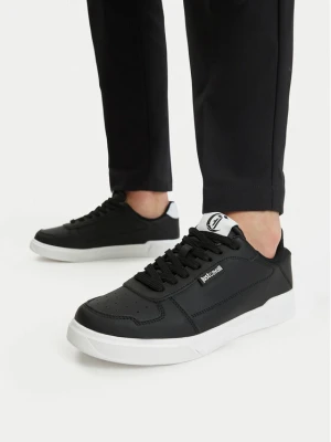 Sneakersy Just Cavalli 80QA3SB3 ZPC14 Czarny