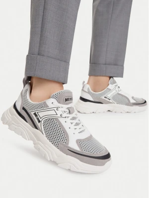 Sneakersy Just Cavalli 80QA3SH5 ZSE66 Szary