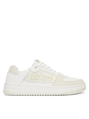 Sneakersy Just Cavalli 80QA3SM1 ZPC09 Biały