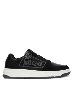 Sneakersy Just Cavalli 80QA3SM1 ZPC09 Czarny