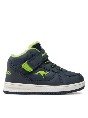 Sneakersy KangaRoos K-CPI Kalino Mid EV 00045 000 4054 Czarny Granatowy