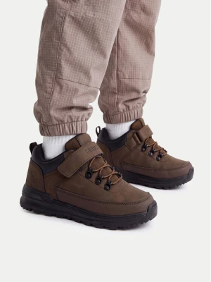 Sneakersy Kappa CEO-35ILIXW Brązowy ciemny