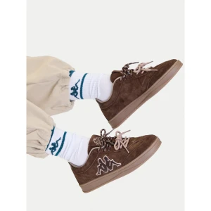Sneakersy Kappa CEO-WP40-24880H Brązowy ciemny