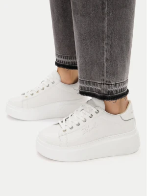 Sneakersy KARL LAGERFELD Anakapri KL63518A Biały