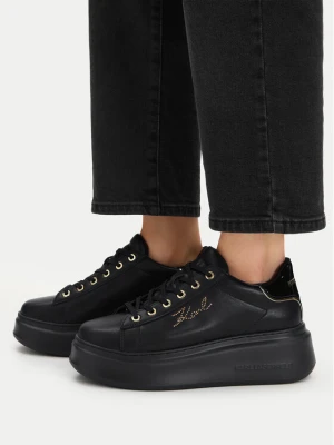Sneakersy KARL LAGERFELD Anakapri KL63518A Czarny